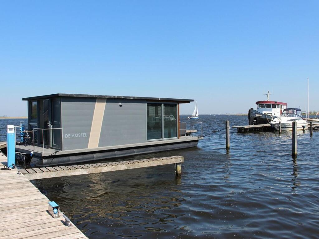 Modern Houseboat With Air Conditioning Located In Marina Uitgeest 외부 사진
